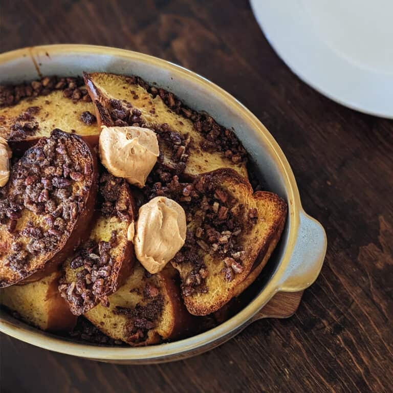 Biscochito French Toast another top view