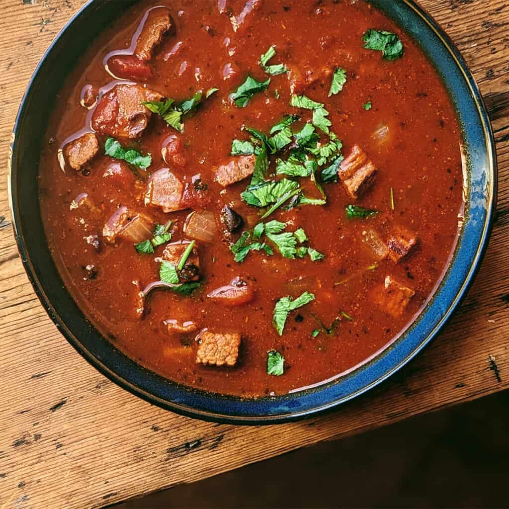 New Mexican recipe category with red chile stew