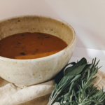 Caramelized Onion & Red Chile Gravy Ceramic Bowl