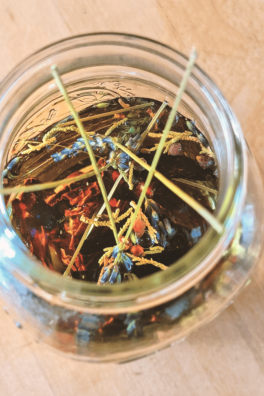 Old Plaza Cocktail - Infusion in a jar